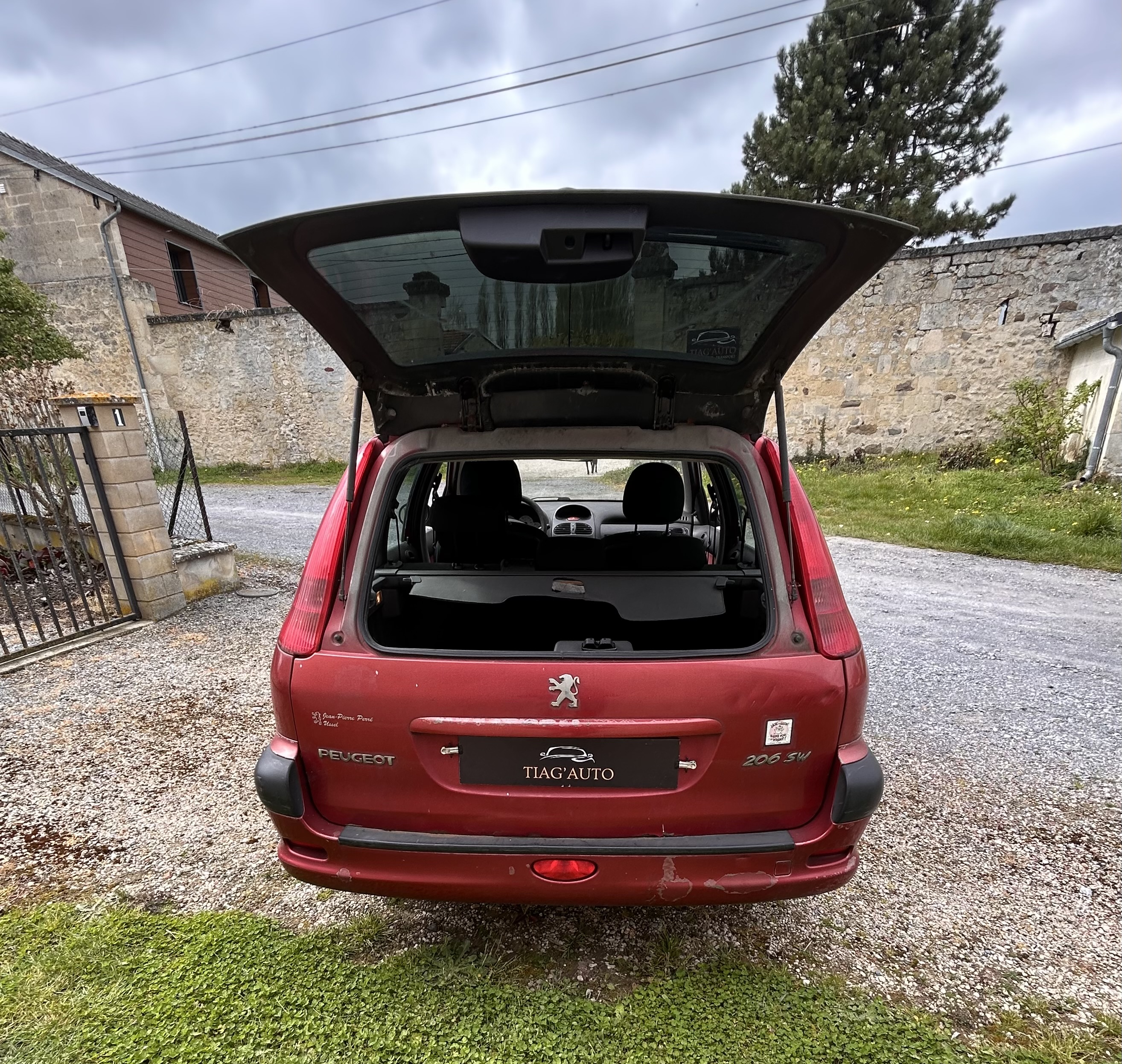 Vitre arrière 